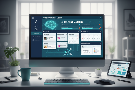 "AI content creation assistant for solopreneurs with strategic thinking and bold recommendations"