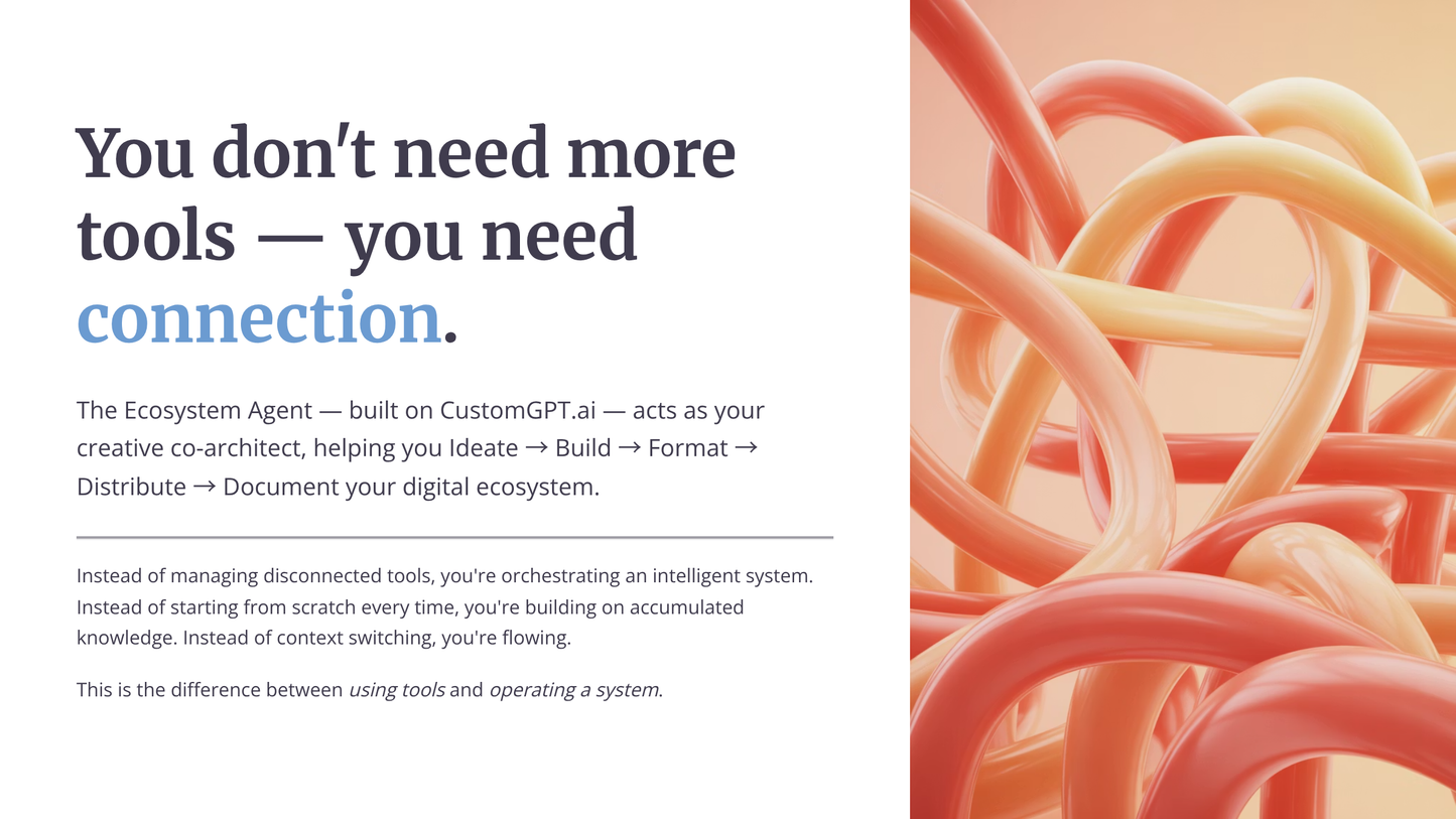 CustomGPT AI assistant for digital product creators streamlining your workflow and ecosystem management