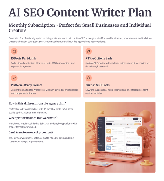 "AI SEO content writer tool for agencies with advanced optimization and bulk content planning"