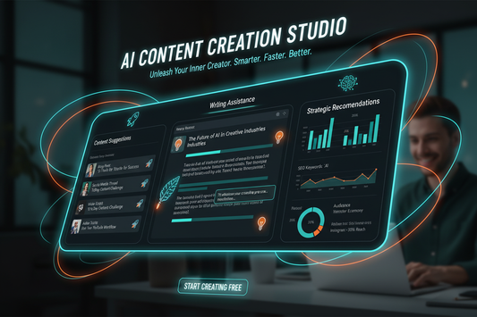 Sleek brand identity dashboard with color palettes, typography, and visual guidelines
