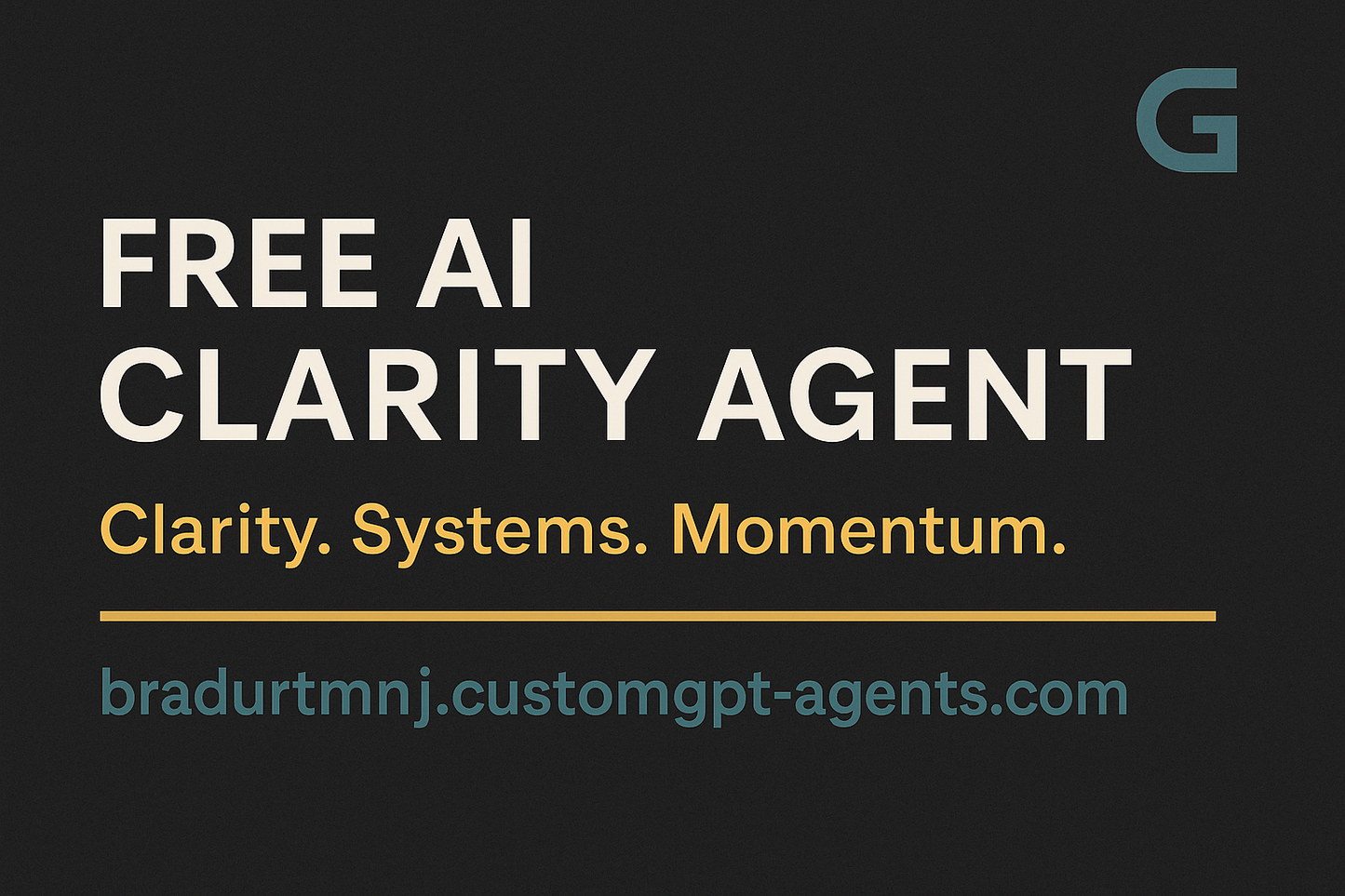 The Clarity AGENT – FREE for Digital Product Creators - Gear Elevated 