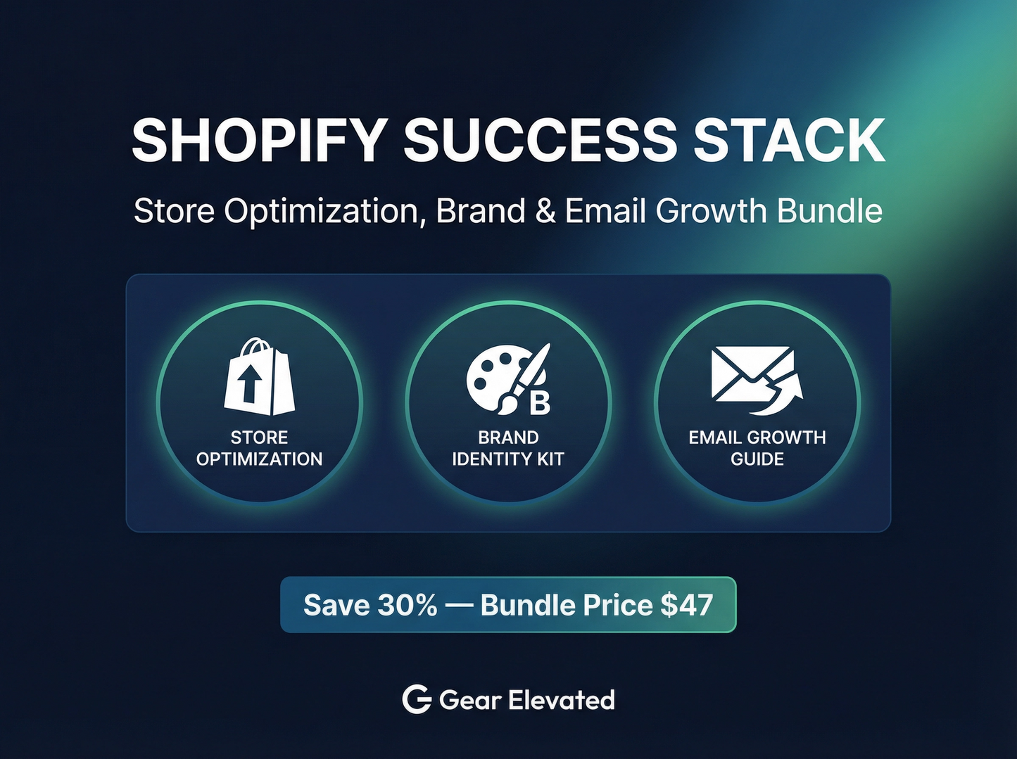 Shopify Success Stack – Store Optimization, Brand & Email Growth Bundle
